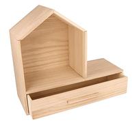 Artemio Étagère Maison+Tiroir 32X12X27,8 cm