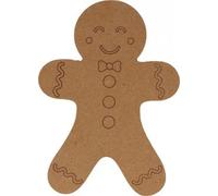 Artemio Forme en MDF Silhouette Gingerbread 15x11x0,6 cm
