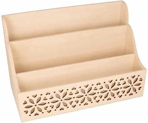 Artemio Gamme de Fleurs en courrier en Bois - 28 x 13,7 x 18 cm