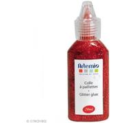 Artemio Glitter Glue 25 ml Red