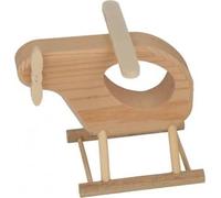 Artémio Hélicoptère 8X10X5 Cm - Bois