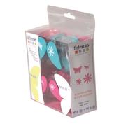 Artemio Kit de 4 perforatrices 10003016 – Fleurs plastique multicolore 11,2 x 4,59 x 14,7 cm