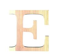 Artemio Lettre E - Bois, Beige, 16 x 1, 2 x 19 cm