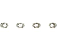 Artemio Lot de 100 Mini Oeillets, Argent