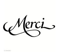 Artemio Merci Tampon Bois, Bois, Beige, 3,7 x 2,5 x 7,4 cm VITPE015