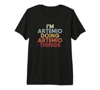 Artemio Name Artemio Personalized Name First Given T-Shirt Haut de Gamme