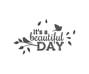 Artemio Nature It's a Beautiful Day Tampon, Bois, Noir, 3,7 x 2,5 x 6,6 cm ARTHD777