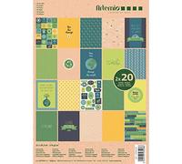 Artemio Papier Scrapbooking Artemio 21 x 29,7 cm - Save the planet - 40 feuilles