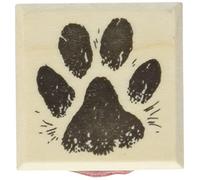 Tampon en bois patte de chien 25x22mm - artémio G
