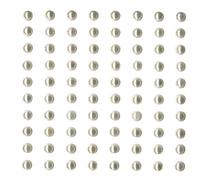Artemio Perles à coller Ivoire Autocollantes 5 mm - Set de 80