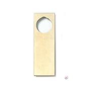 Artemio Plaque de Porte, Bois, Beige, 8 x 1,5 x 24 cm VIPLP