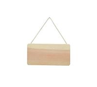 Artemio Plaque en Bois à Suspendre et à Décorer 21 x 1 x 11 cm