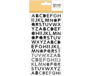 Artemio Pvc Alphabet Argent