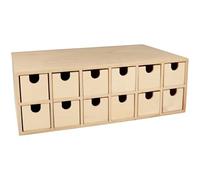 Artemio Rangement 24 Tiroirs 33,5 x 20,5 x 11,5 cm