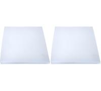 Artemio Set de 10 Feuilles Feutrine 1mm, Autre, Blanc, 30, 5 x 0, 1 x 30, 5 cm (Lot de 2)