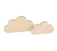 Set 2 Nuages - Bois