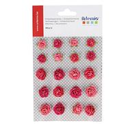 Artemio Set de 20 Mini Roses, Autre, Rose, 11,5 x 0,5 x 19 cm 11060423