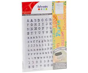 Artemio Tampon clear Alphabet Typewriter