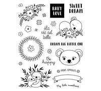 Artemio Tampons clear Baby Koala - Set de 24 tampons 10001362