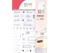 Artemio Tampons transparents 'Artemio' Bullet Journal