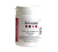 Artemio Vernis Colle pour Serviettes, Autre, Blanc, 6,2 x 6,2 x 9,3 cm VISATIN