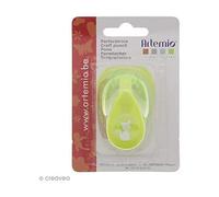 Artemio VIHCP182 Petite Perforatrice à Levier Coque Plastique Multicolore 8,5 x 5 x 12 cm