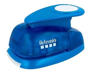 Artemio VIHCP322 Perforatrice à Levier Géante Cercle Rosette Plastique Multicolore 11 x 7,5 x 18 cm