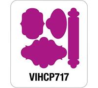 Artemio VIHCP717 Perforatrice à Levier Jumbo avec 4 Etiquettes Plastique Multicolore 14 x 9 x 23 cm