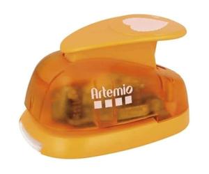 Artemio VIHCP903 Grande Perforatrice à Levier Coeur Plastique Multicolore 9,6 x 6,5 x 16 cm