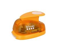Artemio VIHCP911 Grande perforatrice à levier 3,5 cm (1.5") Cercle rosette, Plastique, orange, 9,5 x 6,5 x 5,5 cm