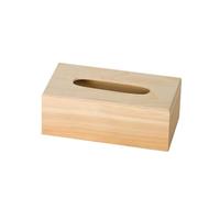 Artemio Boîte à mouchoirs VIMOU en bois, beige, avec fond 25 x 13 x 9 cm