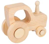 Artemio Wood Tractor 12X5X9,5Cm Appliques de menuiserie, Bois, no, normal