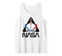 Artemis 1 Patch SLS Rocket Moon Mission Retro NASA Worm Logo Débardeur