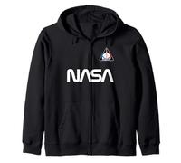 Artemis 1 Patch SLS Rocket Moon Mission Retro NASA Worm Logo Sweat à Capuche