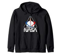 Artemis 1 Patch SLS Rocket Moon Mission Retro NASA Worm Logo Sweat à Capuche