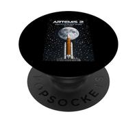 Artemis 2 Vol vers la Lune et Retour Avril 2026 PopSockets PopGrip Adhésif