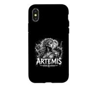 Artemis Chasseuse de Lune, déesse chasseresse, forêt, Artemis Coque pour iPhone X/XS