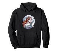 Artemis Déesse De La Lune Mythologie Grecque Vintage Sweat à Capuche