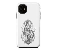 Artemis Déesse Grecque Chasse à la Lune Cerf Mythologie Coque pour iPhone 11