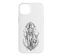 Artemis Déesse Grecque Chasse à la Lune Cerf Mythologie Coque pour iPhone 14 Plus