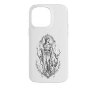 Artemis Déesse Grecque Chasse à la Lune Cerf Mythologie Coque pour iPhone 14 Pro Max