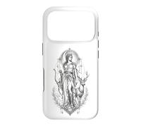 Artemis Déesse Grecque Chasse à la Lune Cerf Mythologie Coque pour iPhone 17 Pro