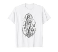 Artemis Déesse Grecque Chasse à la Lune Cerf Mythologie T-Shirt
