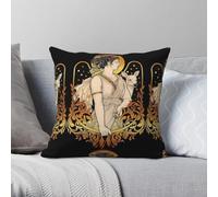 Artemis Goddess Diana Mytho Taie d'oreiller Polyester Lin Velours Imprimé Fermeture Éclair Décorative Taie d'oreiller Voiture Housse de Coussin