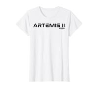Artemis II Lancement Retour sur la Lune 2026 T-Shirt Graphique avec Valeur