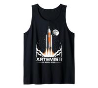 Artemis II Launch to The Moon Space Mission Avril 2026 Débardeur