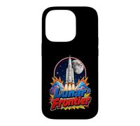 Artemis III Lunar Frontier Space Rocket Moon Mission Coque pour iPhone 14 Pro