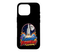 Artemis III Lunar Frontier Space Rocket Moon Mission Coque pour iPhone 16 Pro