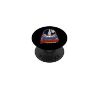 Artemis III Lunar Frontier Space Rocket Moon Mission PopSockets PopGrip Adhésif