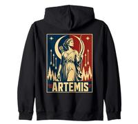 Artemis Moon Flèches Forêt Chasseresse Femme Sweat à Capuche